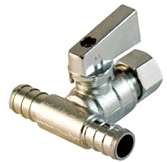 SUPPLY VALVE1/2PEX X 1/2PEX X 1/4OD