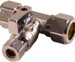 SUPPLY VALVE5/8 X 5/8 X 1/4 OD COMP