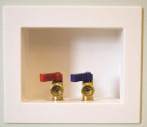WASHING MACHINE BOX 1/2 PEX VALVES