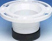 PVC TWIST AND SET CLOSET FLANGE 4IN