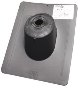 ROOF VENT 1.5 TO 3-IN BLACK
