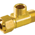 BRASS ADAPTER 3/8 X 1/4-IN