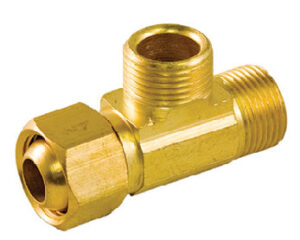 BRASS ADAPTER 3/8 X 1/4-IN