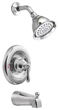 TUB & SHOWER FAUCET CALDWELL CHROME