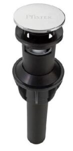 FAUCET DRAIN PUSH-N-SEAL CHROME