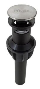 FAUCET DRAIN PUSH-N-SEAL NICKEL