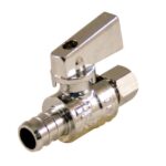SUPPLY VALVE STRAIGHT 1/2PEX X1/4OD