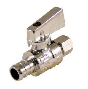SUPPLY VALVE STRAIGHT 1/2PEX X1/4OD