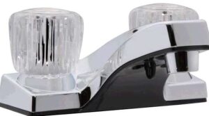 LAVATORY FAUCET 2 HANDLE CHROME