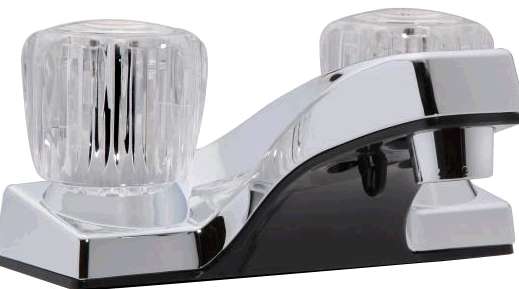 LAVATORY FAUCET 2 HANDLE CHROME