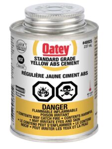 ABS STANDARD CEMENT YELLOW 237-ML