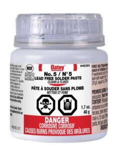 SOLDER PASTE FLUX #5 1.7-OZ