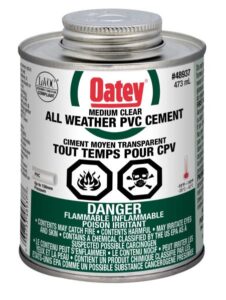 PVC CEMENT ALL WEATHER 473-ML