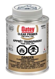 PVC OR CPVC CLEAR PRIMER 237-ML