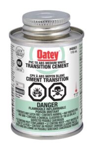 ABS TO PVC TRANSITION CEMENT 118-ML
