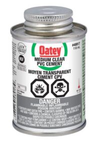 PVC CEMENT MEDIUM CLEAR 118-ML