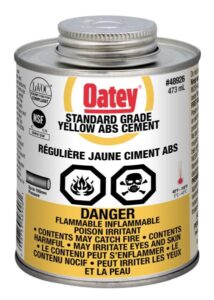 ABS STANDARD CEMENT YELLOW 473-ML