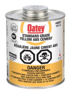 ABS STANDARD CEMENT YELLOW 946-ML