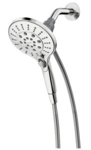 HAND SHOWER 6 SETTINGS CHROME