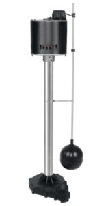 SUMP PUMP 1/3HP PEDESTAL PLASTIC