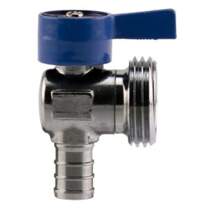 SUPPLY VALVE ANGLE 1/2PEXX3/4IN GHT