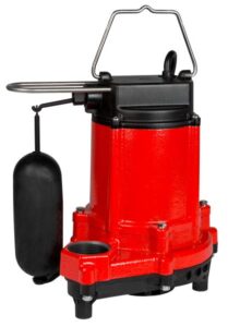 SUMP /EFFLUENT PUMP CAST IRON 1/3HP