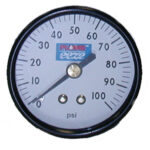 PRESSURE GAUGE 0-100 PSI 1/4-IN