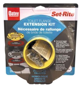 TOILET FLANGE EXTENSION KIT