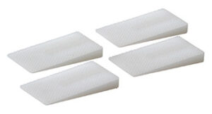 TOILET SHIMS WHITE 4 PACK
