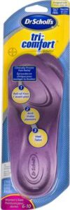 SCHOLL TRI- CO MFRT INSL WOMENS