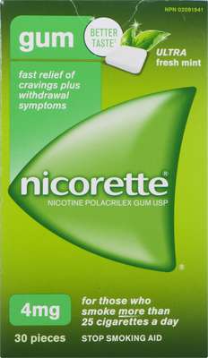 NICORETTE 4MG COATED ICE MINT
