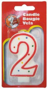 WAX BIRTHDAY CANDLE #2