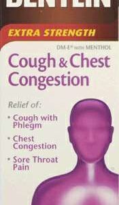 Benylin DM-E Extra Strength Chest Congestion Syrup bottle