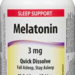WEBBER MELTNIN 3MG TABS