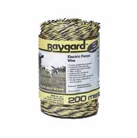 ELECTRIC FENCE WIRE YELLOW 200-M