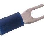 SPADE WIRING TERMINAL BLUE # 8