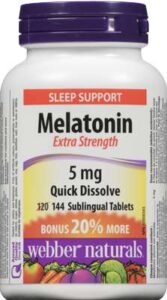 WEB MELATONIN 5MG +24EA BONUS