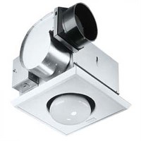 BATHROOM FAN WITH HEATER 70CFM