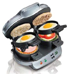 DUAL BREAKFAST SANDWICH MAKER