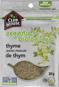 C.H ORG THYME LEAVES