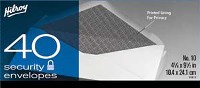 ENVELOPE #10 4.5X9.5-IN 40 PACK