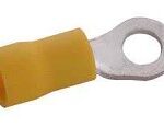RING WIRING TERMINAL YELLOW 5/16-IN