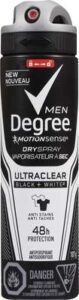 DGREE MEN SPRY BLCK&WHITE