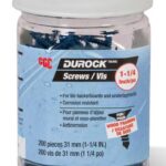 TILE BACKER SCREW 1 1/4-IN 200 PC
