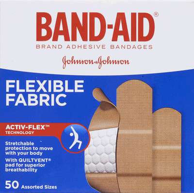 BAND-AID FLEXIBLE FABRIC BANDAGE
