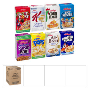 KELLOGG ASST CEREAL SINGLE SERVE