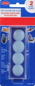 MANSFIELD SOFT SILICONE   EAR PLUGS