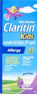 CLARITIN KIDS GRAPE SYRP -R