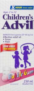 CHILD ADVIL B/GUM D/FR