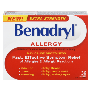 BENADRYL 50MG ES 36S -R